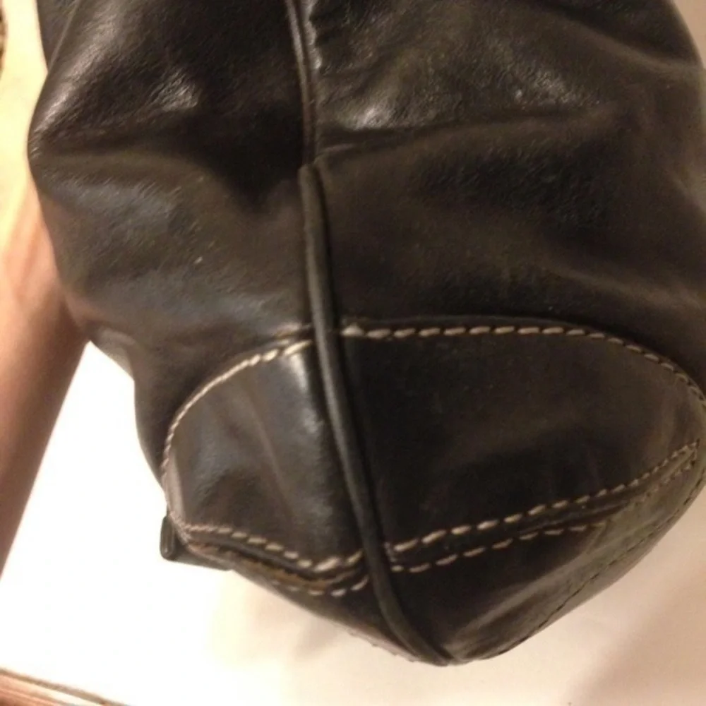 Michael Kors vintage black leather bag